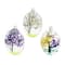 John Bead 30mm x 40mm Dried Flower Assorted Pendants